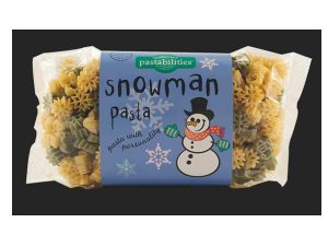 snowman pasta